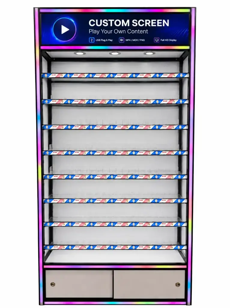 Cigarettes Showcase With Neon & Music Light.webp