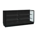 72IN BLACK SHOWCASE 