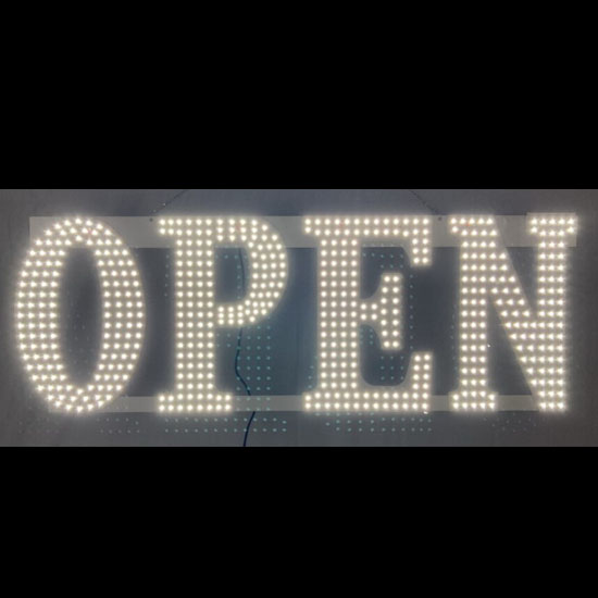 SIGN OPEN 10X30