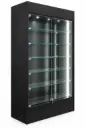 4 Feet Display WOOD  78H  with(Led Light) BLACK