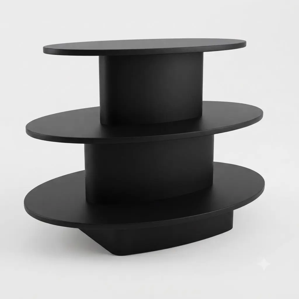 Floor Display 3Tier Oval D-203 