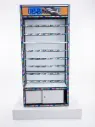 (41"x87") Showcase Cigarette  With TV & Neon Music Light and Pusher