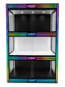 4x7ft Showcase With Neon&music LED 